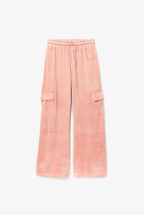 Pantalones De Chándal Fila Mujer Rosas - Amrita Cargo - España 149083ZWV